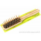 Plaukų šepetys bambuko, mediniai dantukai 03224